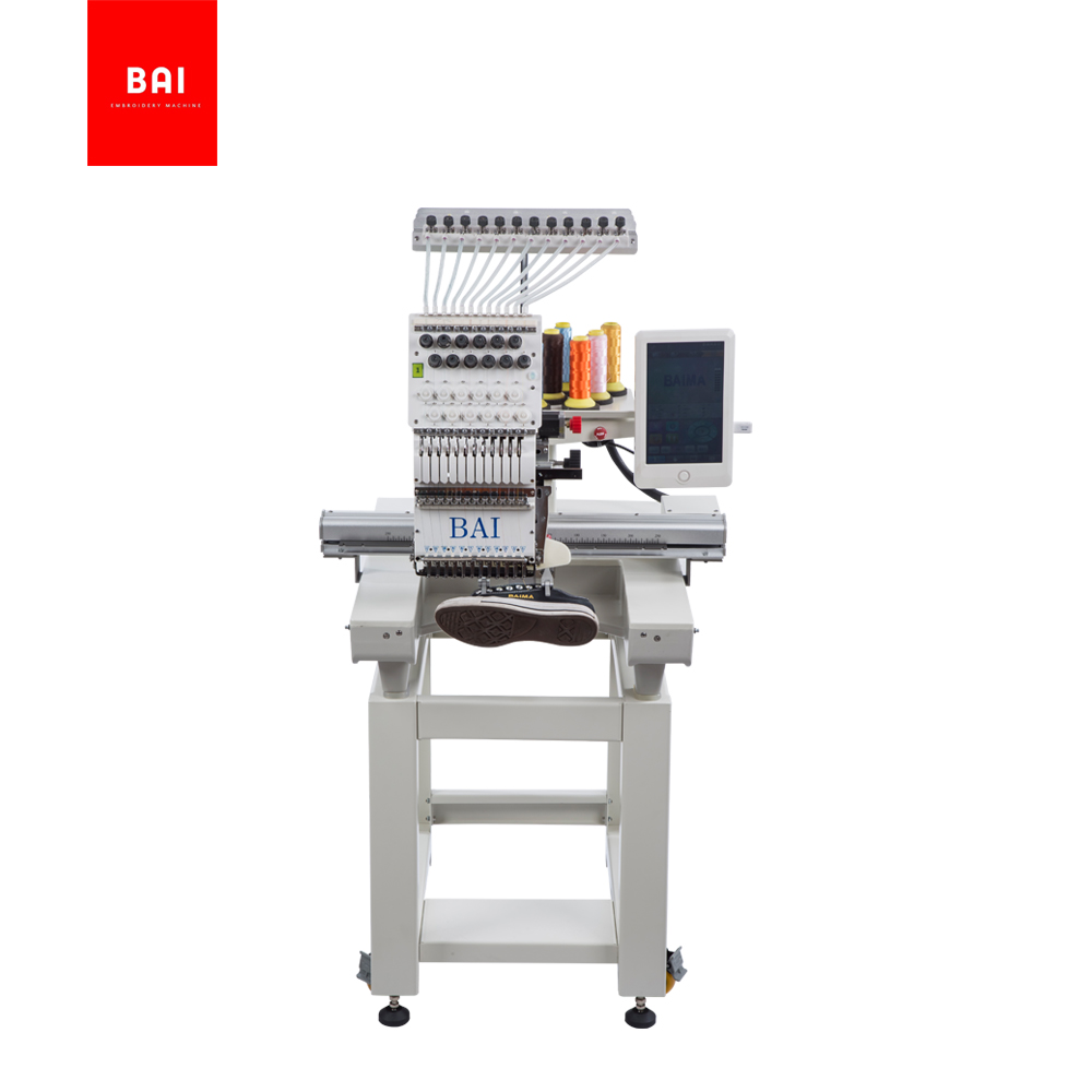 Bai высокоскоростной компьютер Dahao 12 игл вышивальная машина для логотипа