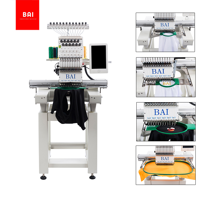 Размер рабочего стола Bai Размер 350 * 500 мм 1 Главная Футболка Джинсовая ткань Вышивальная машина