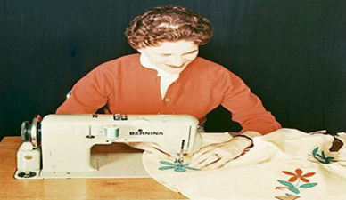 История машинной вышивки